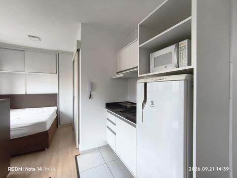 Studio para locacao no Centro em Curitiba com 21,07m² por R$ 1.550,00