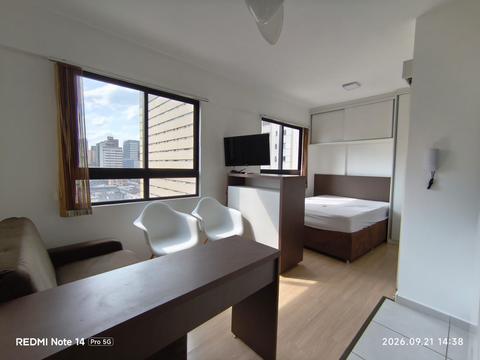 Studio para locacao no Centro em Curitiba com 21,07m² por R$ 1.550,00