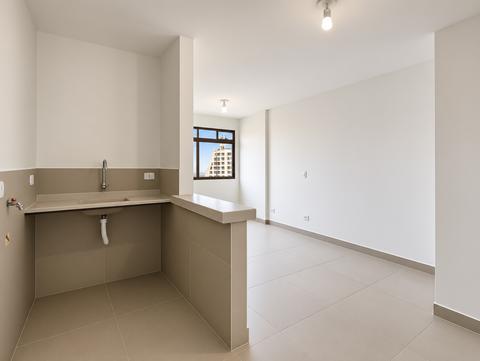 Studio para locacao no Centro em Curitiba com 28,29m² por R$ 1.000,00